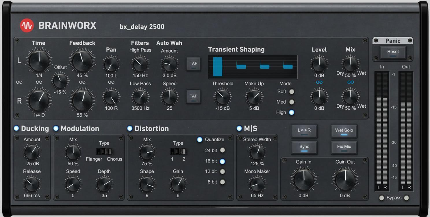 Plugin Alliance Brainworx bx_delay 2500