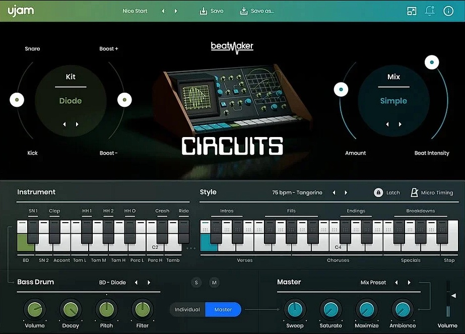 Ujam Beatmaker Circuits