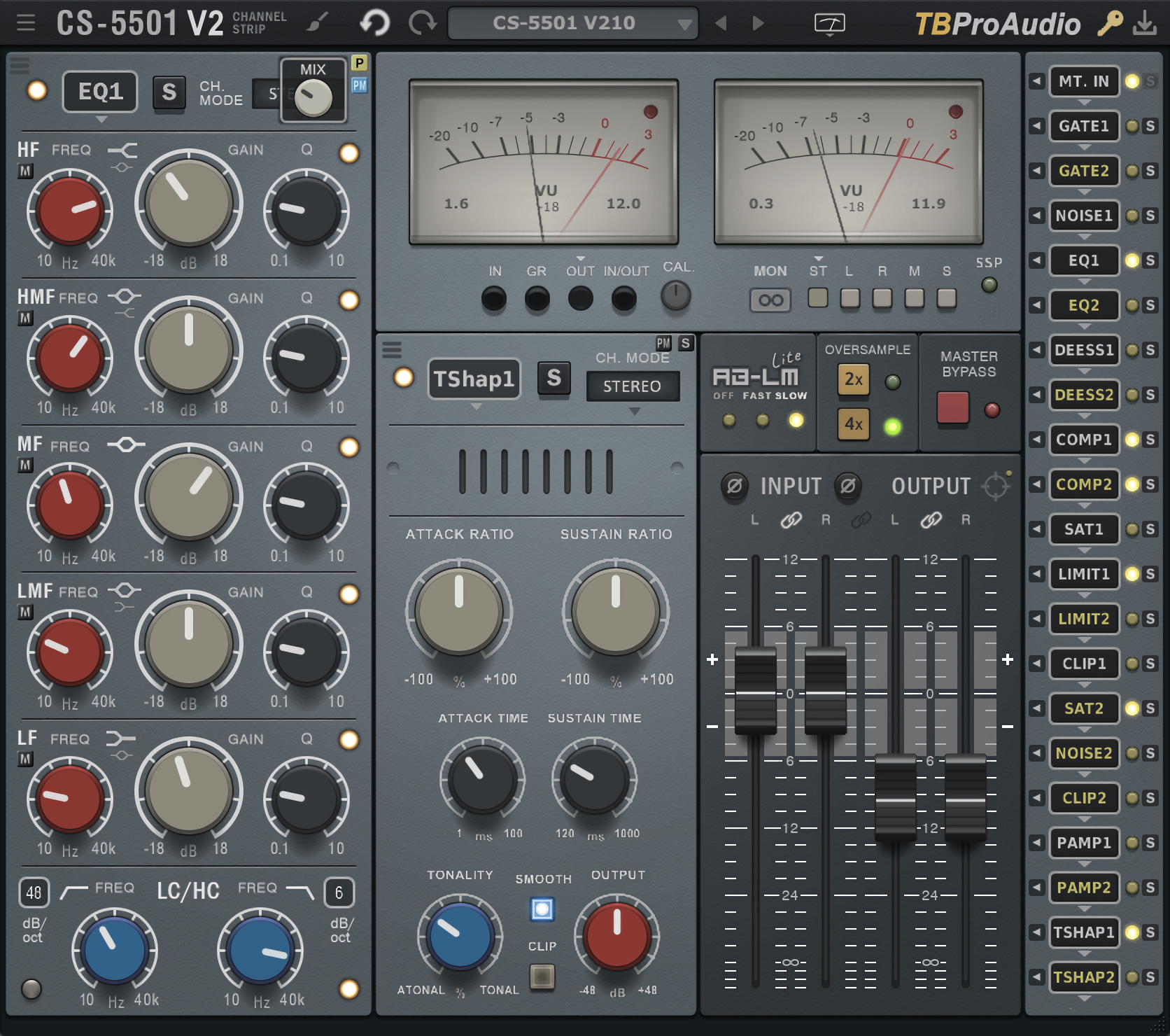 TBProAudio CS-5501