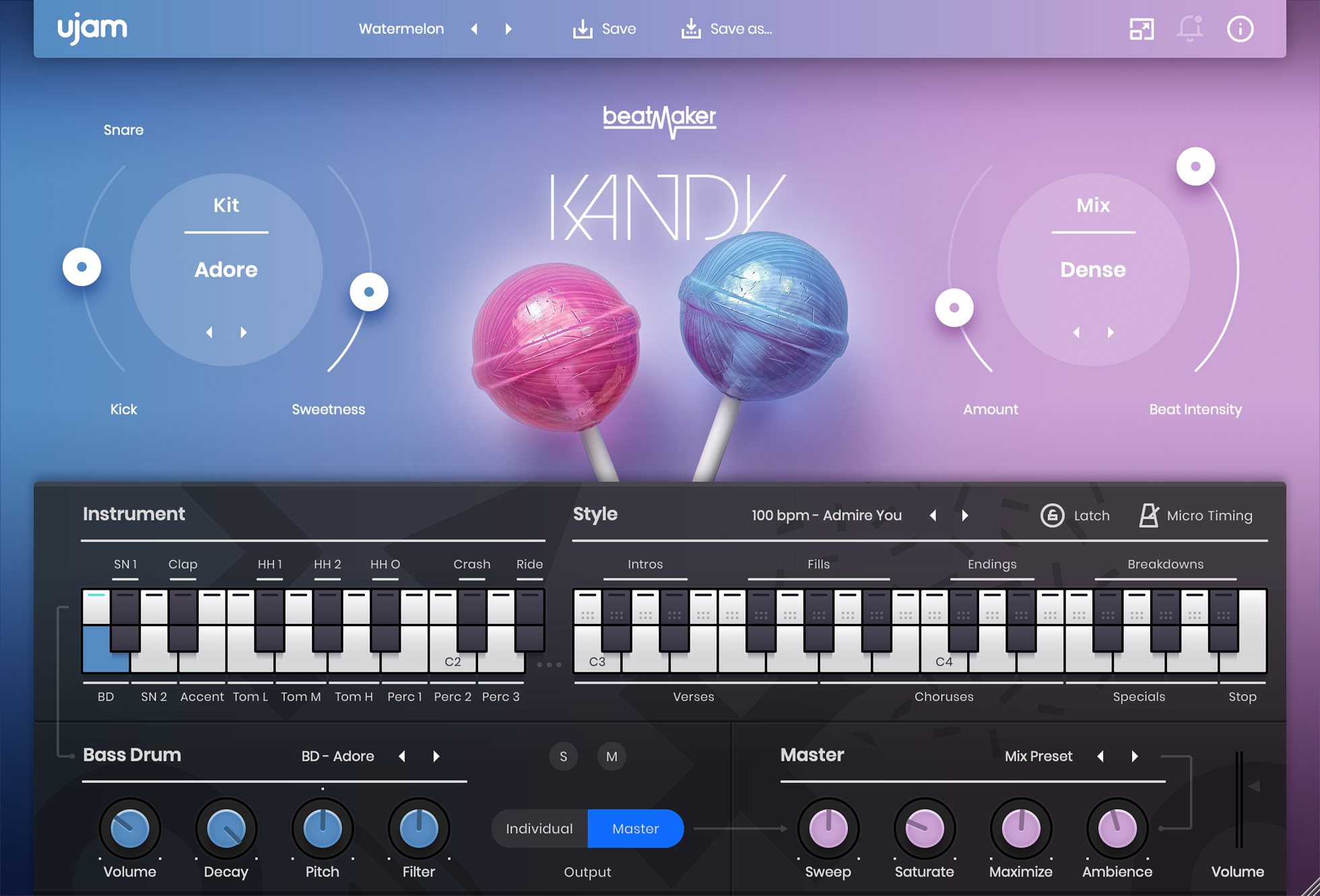 Ujam Beatmaker Kandy