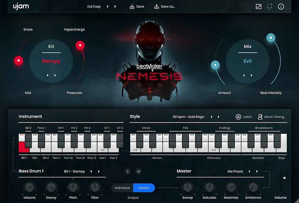 Ujam Beatmaker NEMESIS