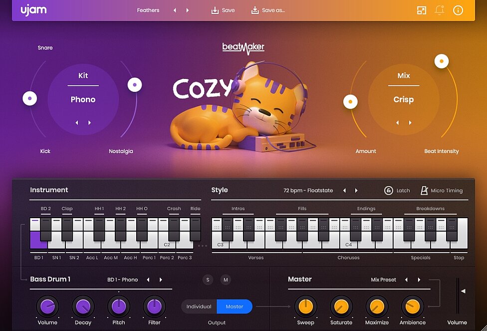 Ujam Beatmaker Cozy