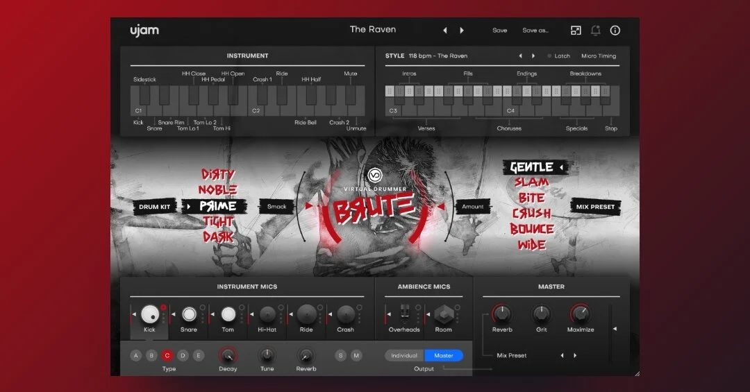 Ujam Virtual Drummer: BRUTE