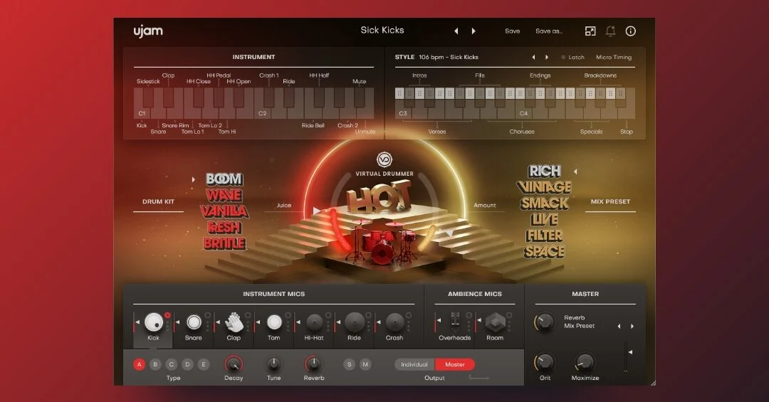 Ujam Virtual Drummer: HOT