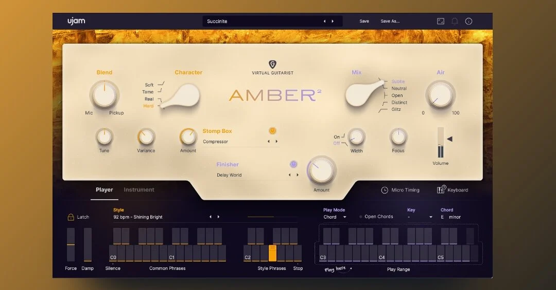 Ujam Virtual Guitarist: AMBER 2