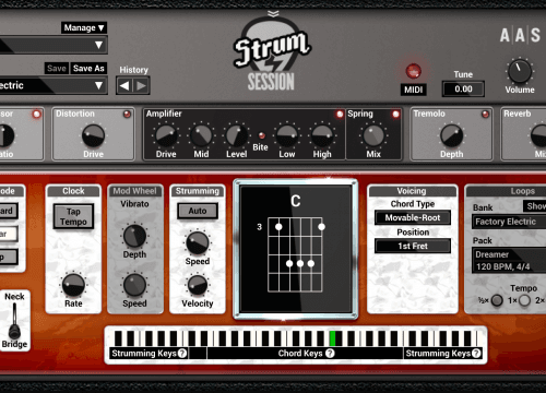 AAS Applied Acoustics Systems Strum Session 2