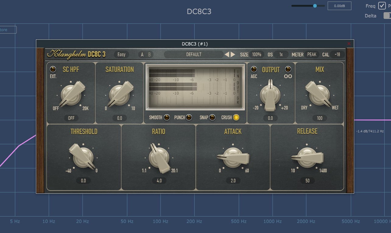 Klanghelm DC8C