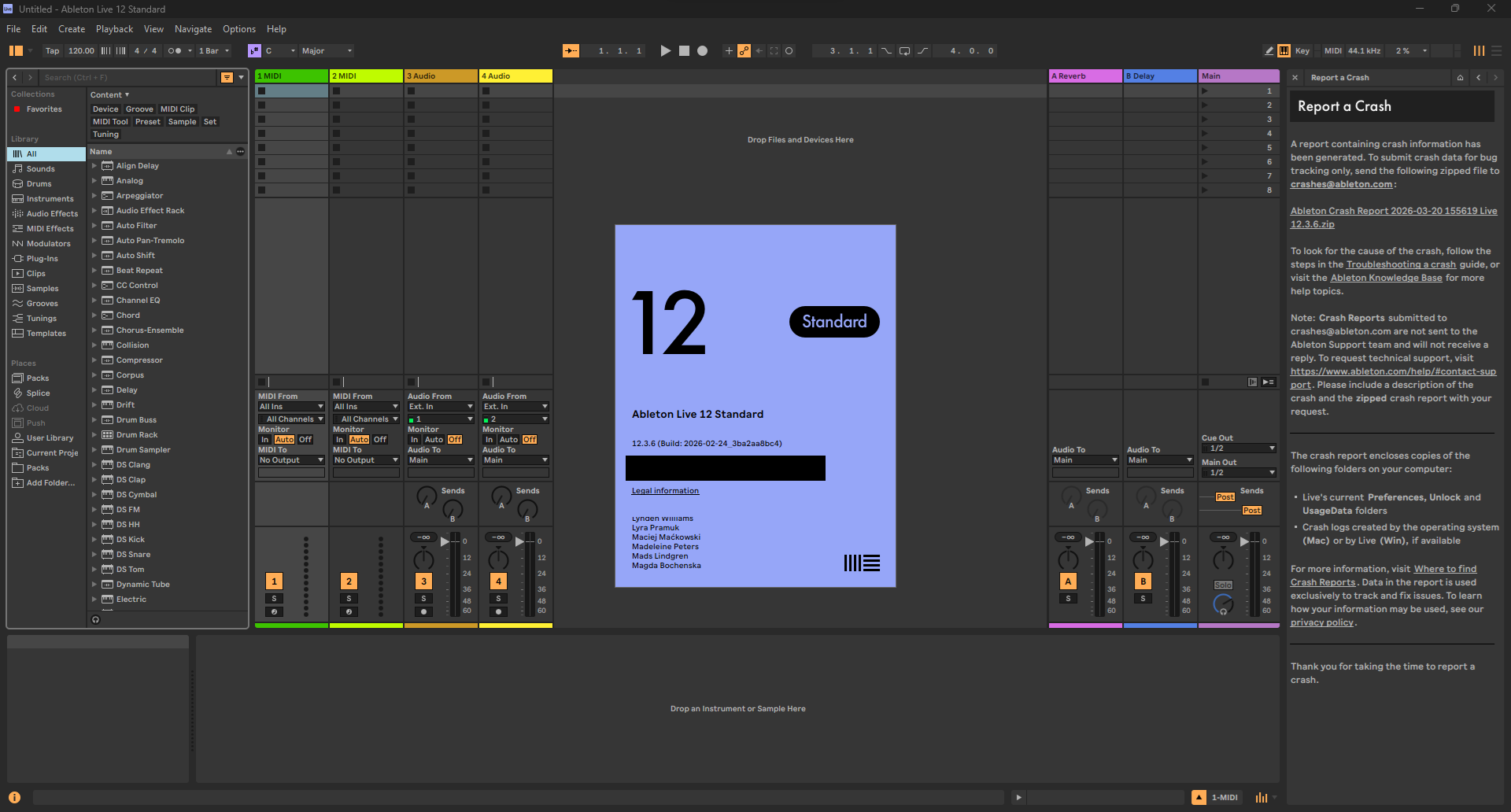 Ableton Ableton Live 12 Standard