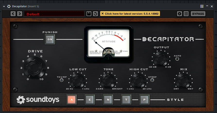 Soundtoys Soundtoys Decapitator V5 – License Transfer – 95€
