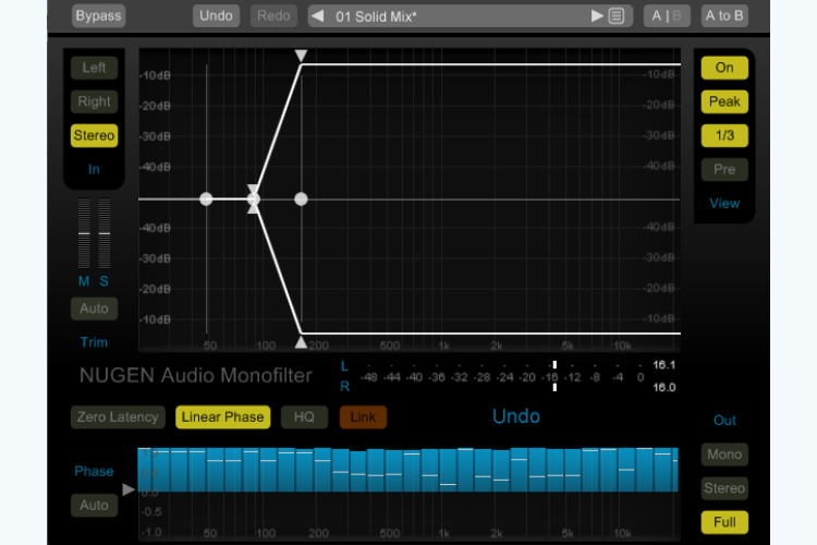 Nugen Audio Monofilter