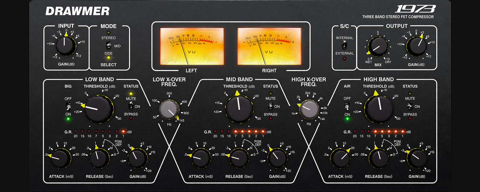 Softube Drawmer 1973 Multi-Band Compressor