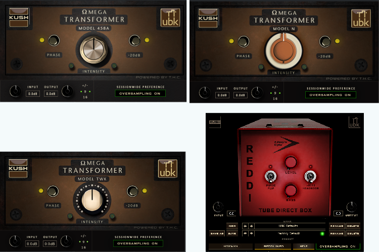 Kush Omega Transformer Models 458A, N & TWK + REDDI