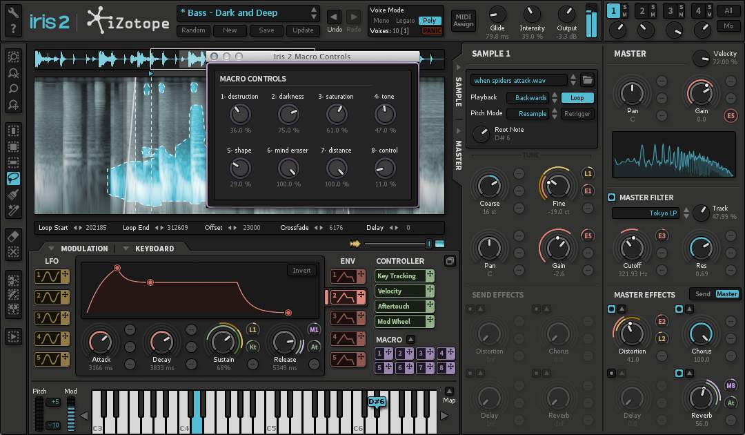 iZotope iZotope Iris 2 Sample- Based Synth