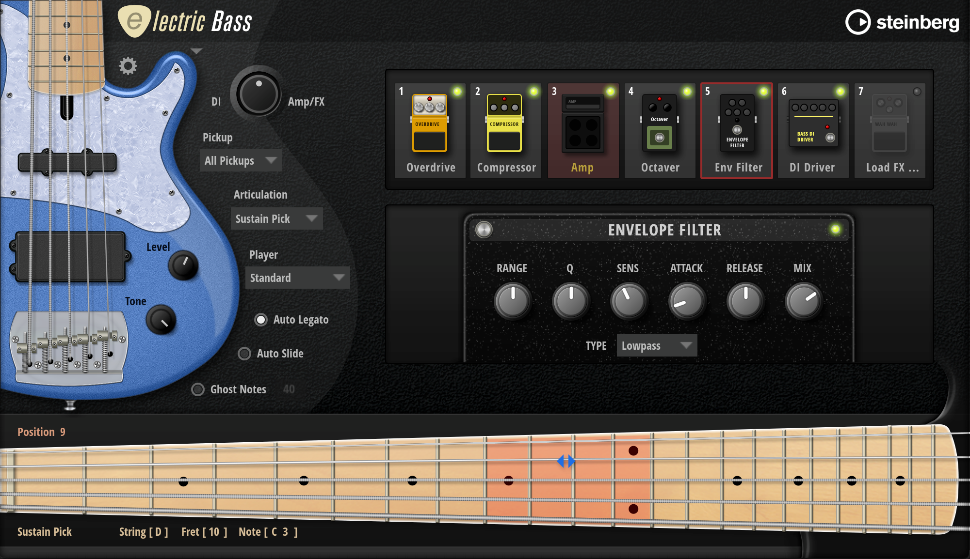 Steinberg Electric Bass for HALion