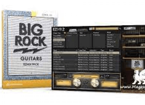 Toontrack BIG ROCK GUITARS EZMIX PACK EXPANSION