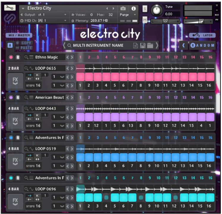 SAMPLE LOGIC ELECTRO CITY by Sample Logic