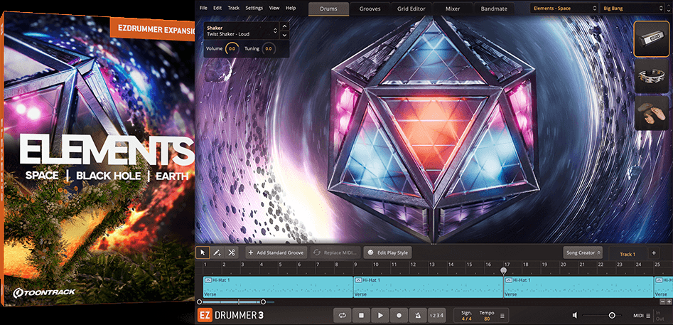 Toontrack Elements EZX - for EZdrummer 3