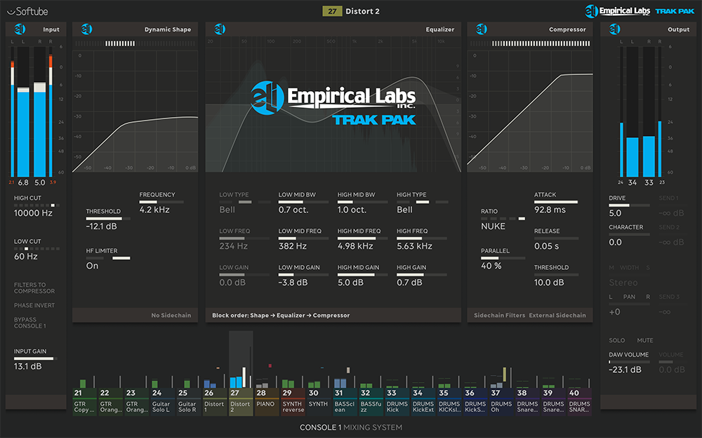 Softube Softube Empirical Labs Trak Pak for Console 1