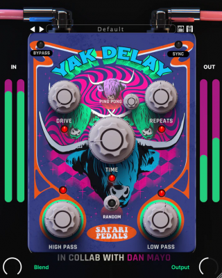 Safari Pedals Yak Delay