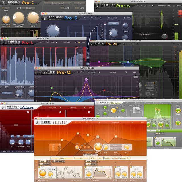 Fabfilter FX bundle (v17)