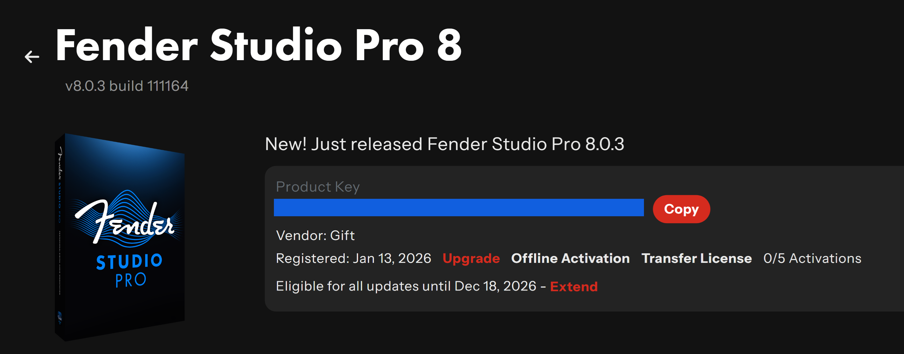 Presonus Fender Studio 8 Pro