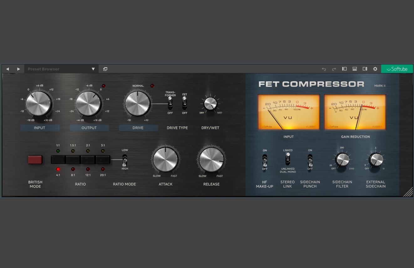 Softube FET Compressor Mk II