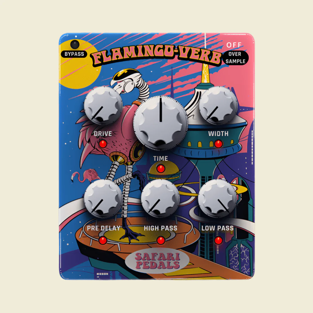Safari Pedals Flamingo Verb - 4 wild reverbs in one plugin