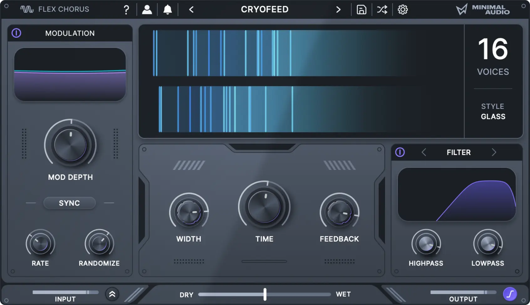 Minimal Audio Flex Chorus