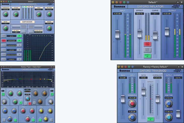 Sonnox Sonnox Oxford – 4 Plugins