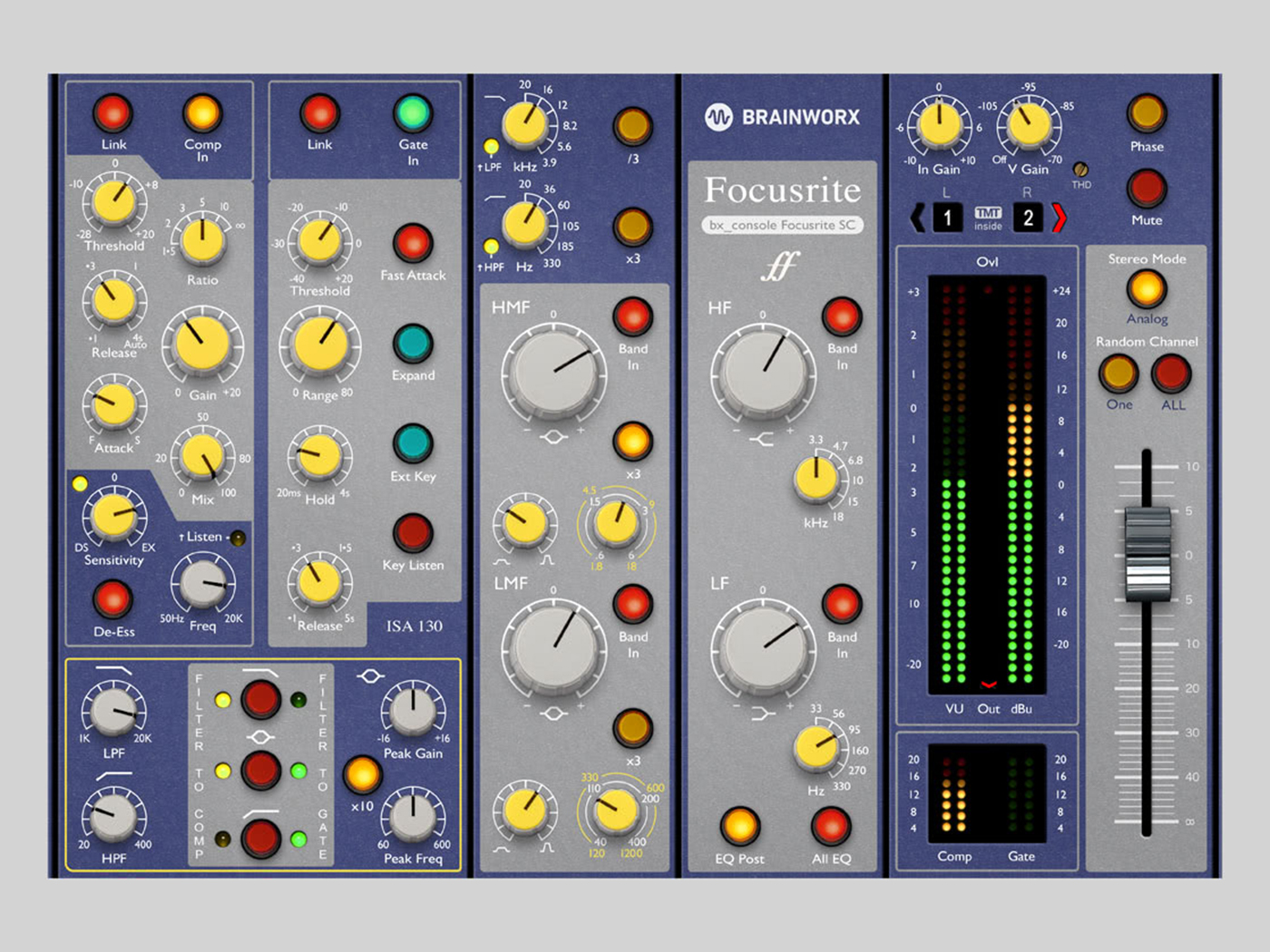Plugin Alliance bx_console Focusrite SC