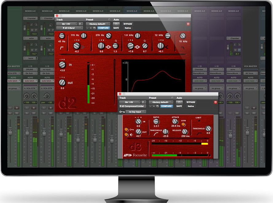 Avid Focusrite d2/d3