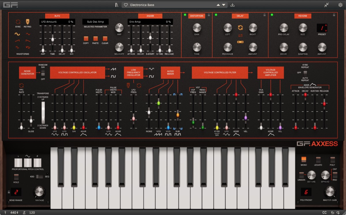 GForce Axxess [Axxe 1975 Synth]