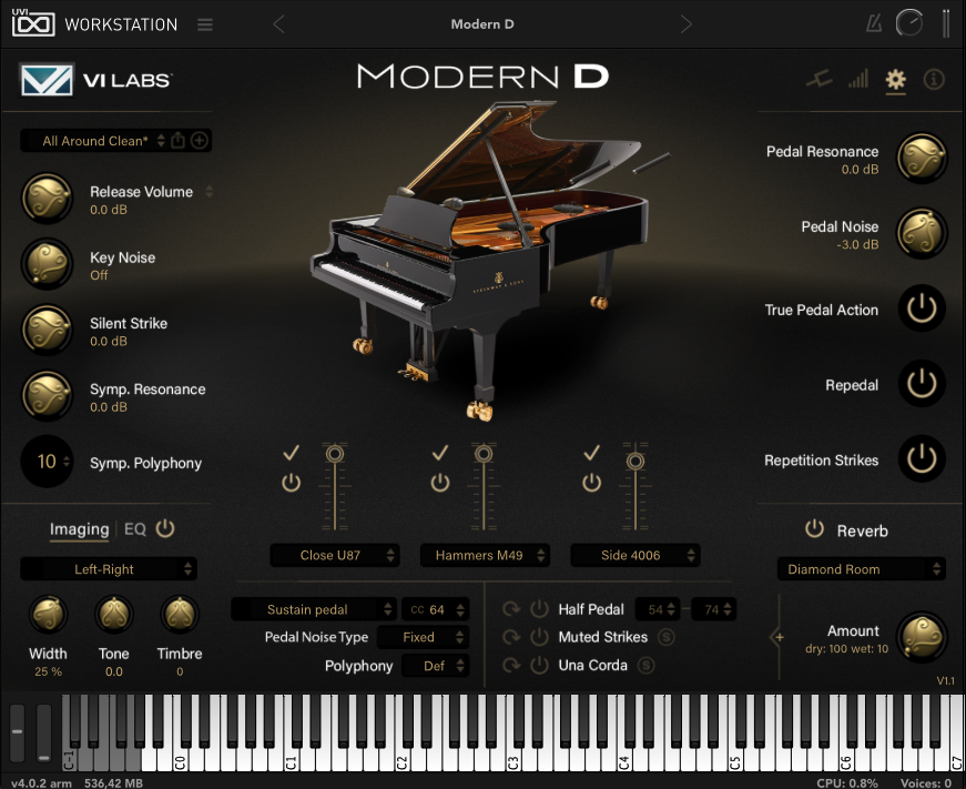 UVI VI Labs Vi Labs Modern D