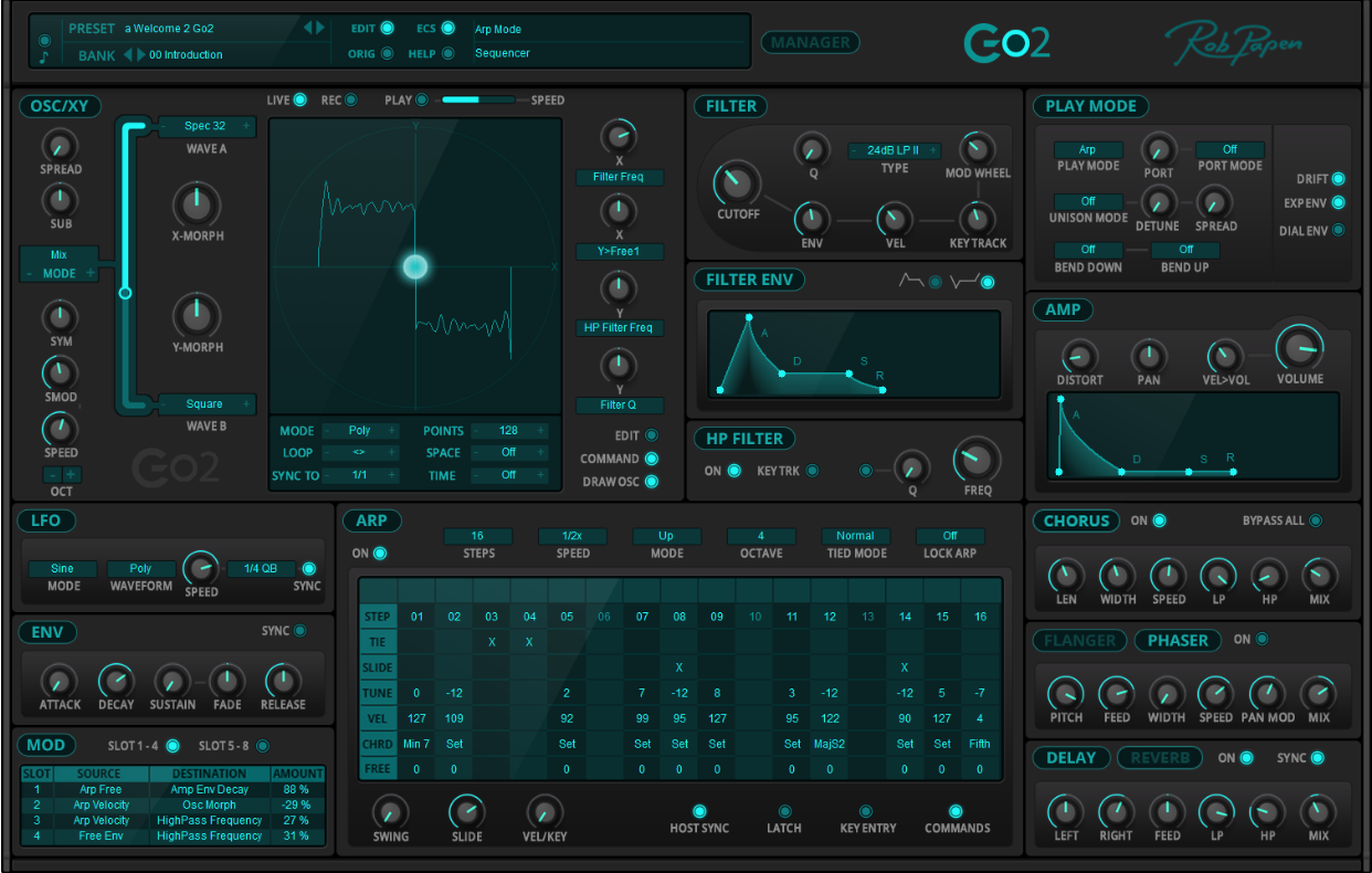 Rob Papen Go2 Easy Hybrid Synth
