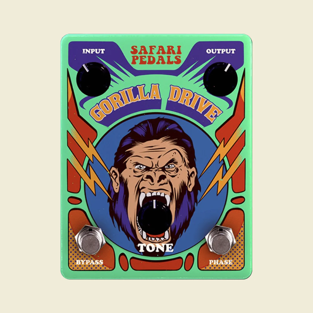 Safari Pedals Gorilla Drive - Warm analog saturation in a plugin