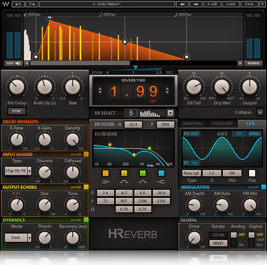 Waves H-Reverb Plugin