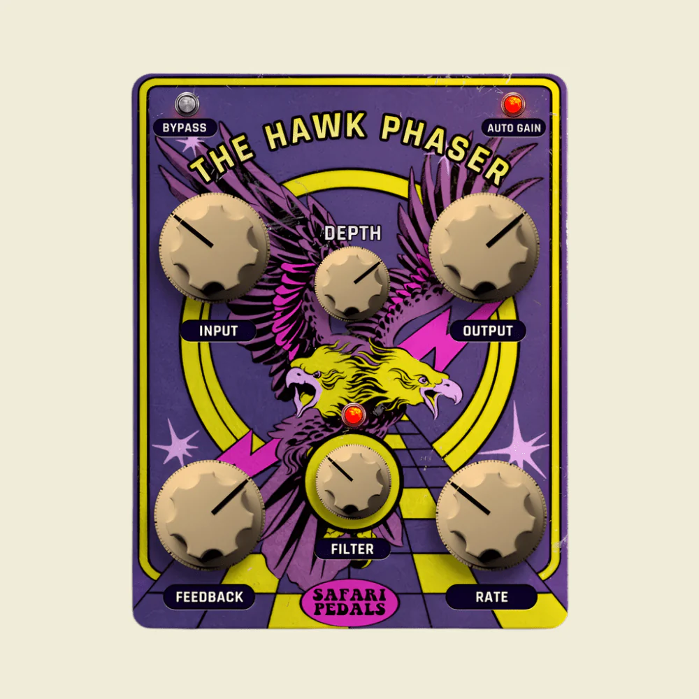 Safari Pedals Hawk Phaser - Vintage Modulator