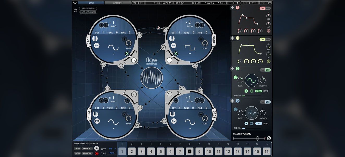 Waves Flow Motion FM Synth