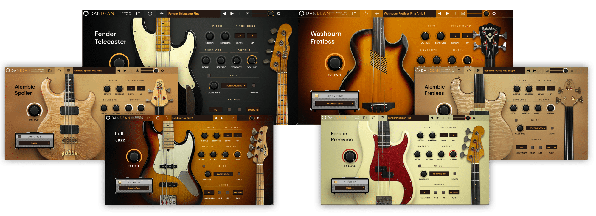 Tracktion Dan Dean Essential Bass Collection