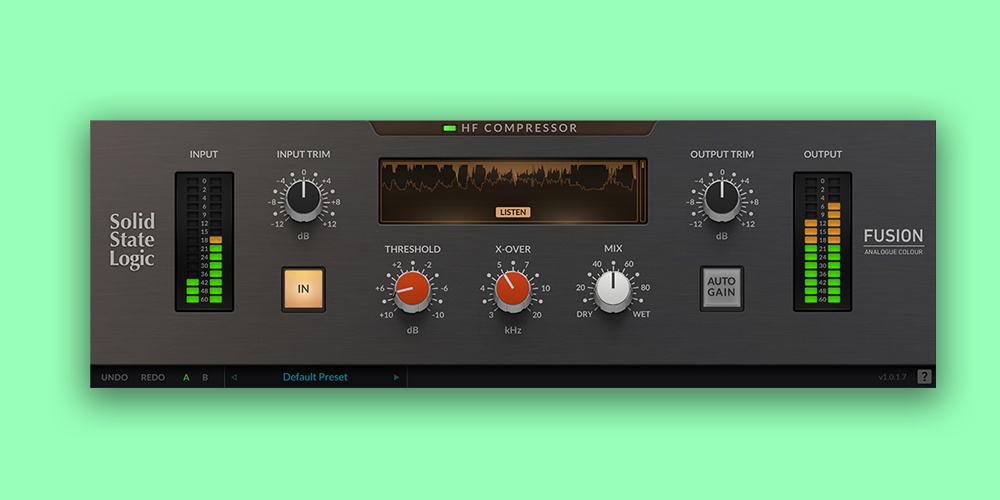 Solid State Logic SSL Fusion HF compressor