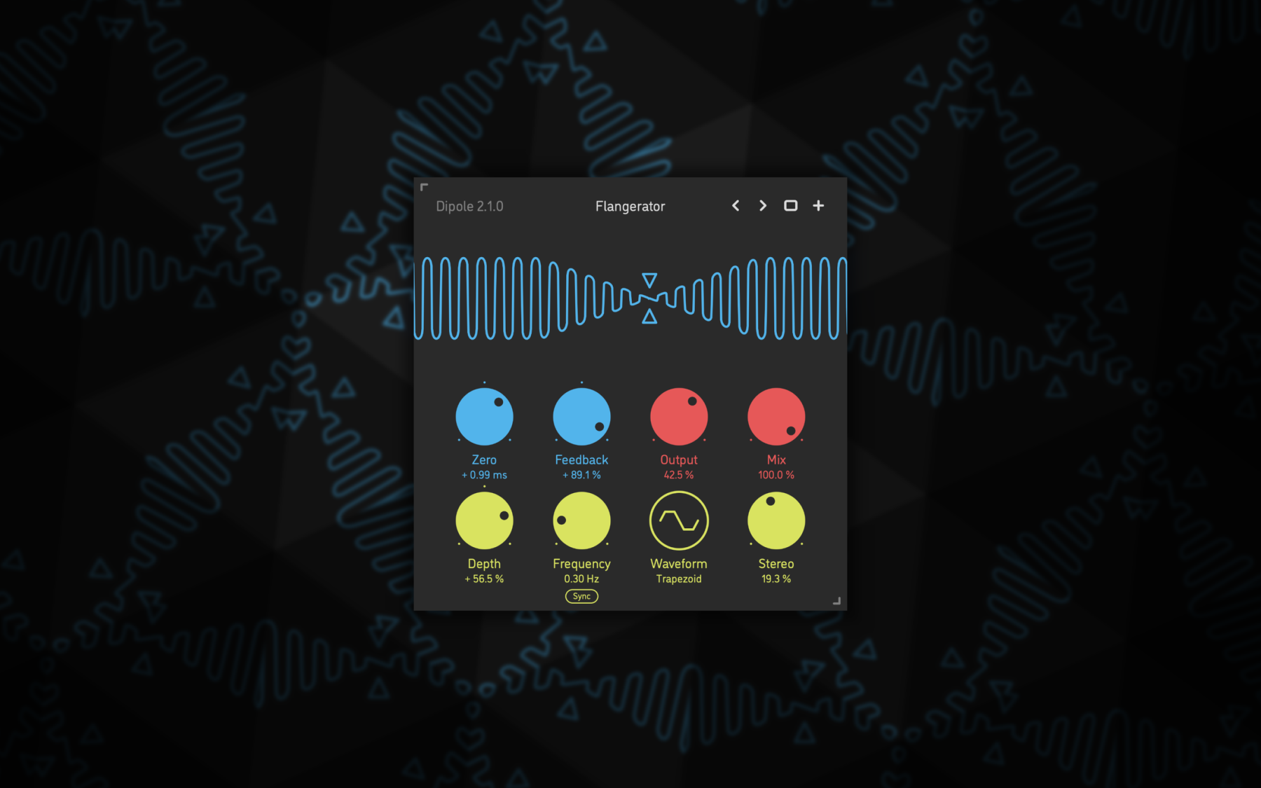 Sinevibes Array, Dipole, Droplet, Eternal, Inertia, Switch