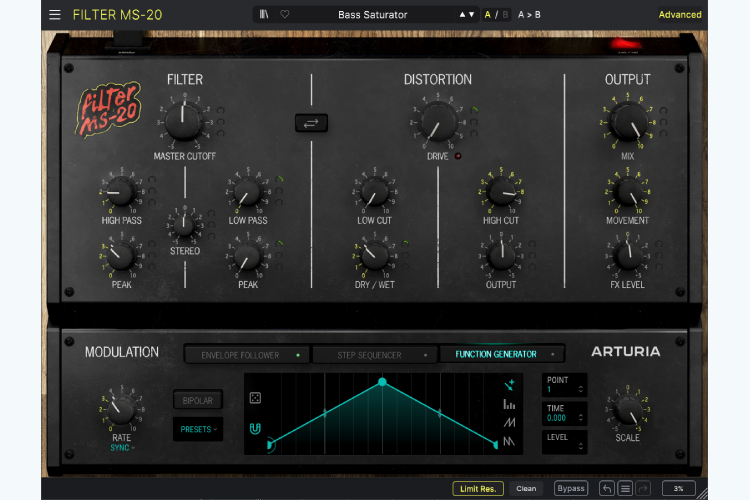 Arturia Filter MS-20