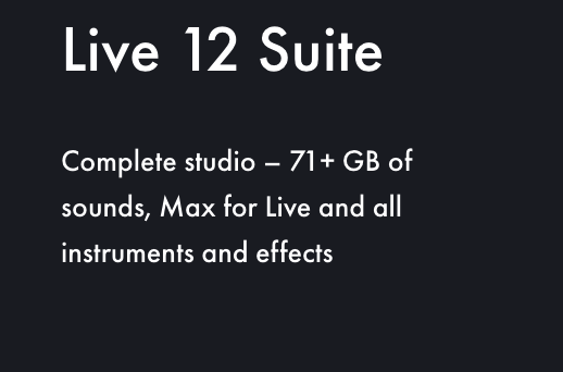 Ableton Ableton Live 12.3.6 Suite