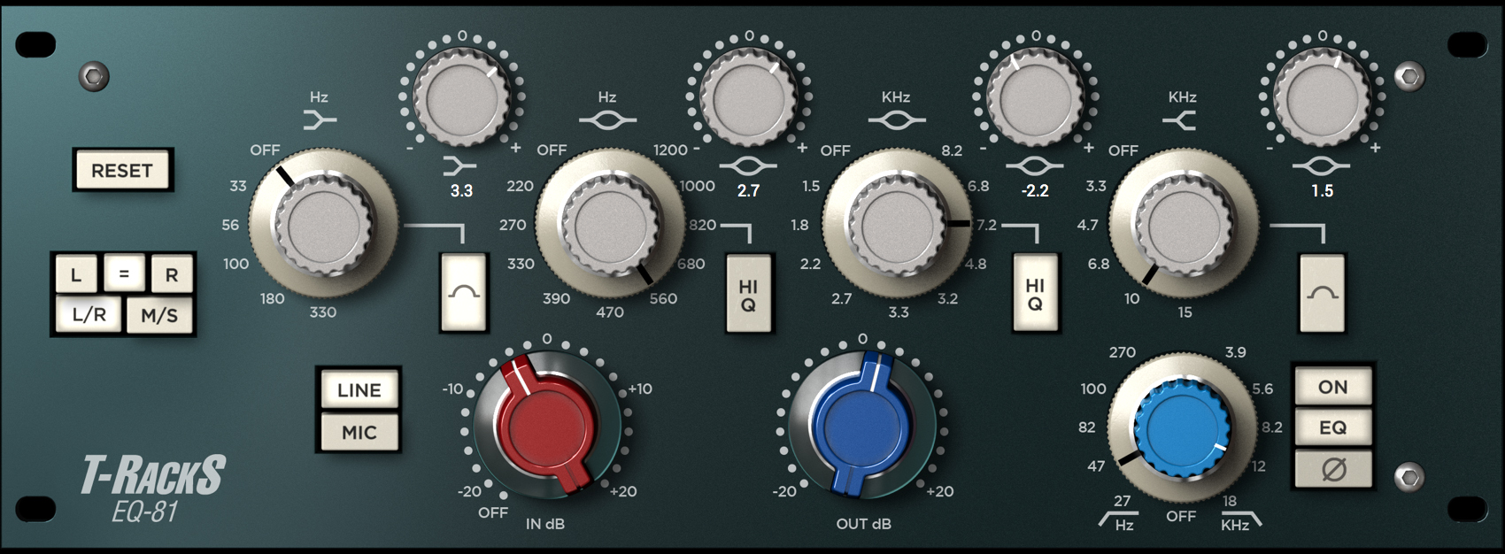 IK Multimedia T-RаckS EQ 81