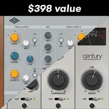 Universal Audio Polymax Synth & Century Tube Channel Strip