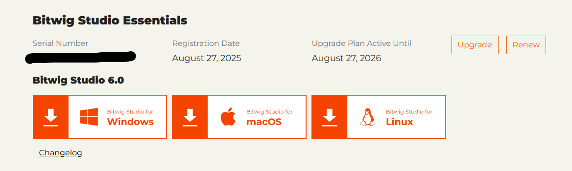 Bitwig Bitwig 6 Essentials Edition