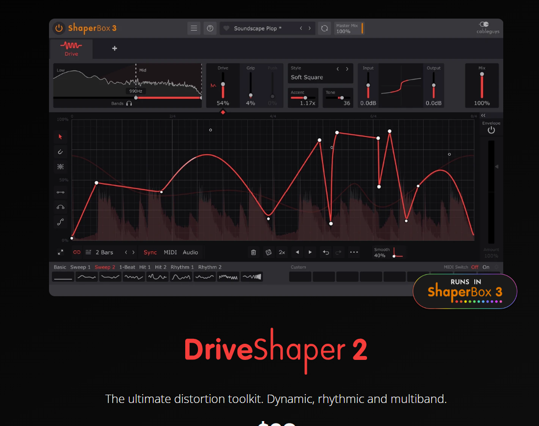 Cableguys DriveShaper