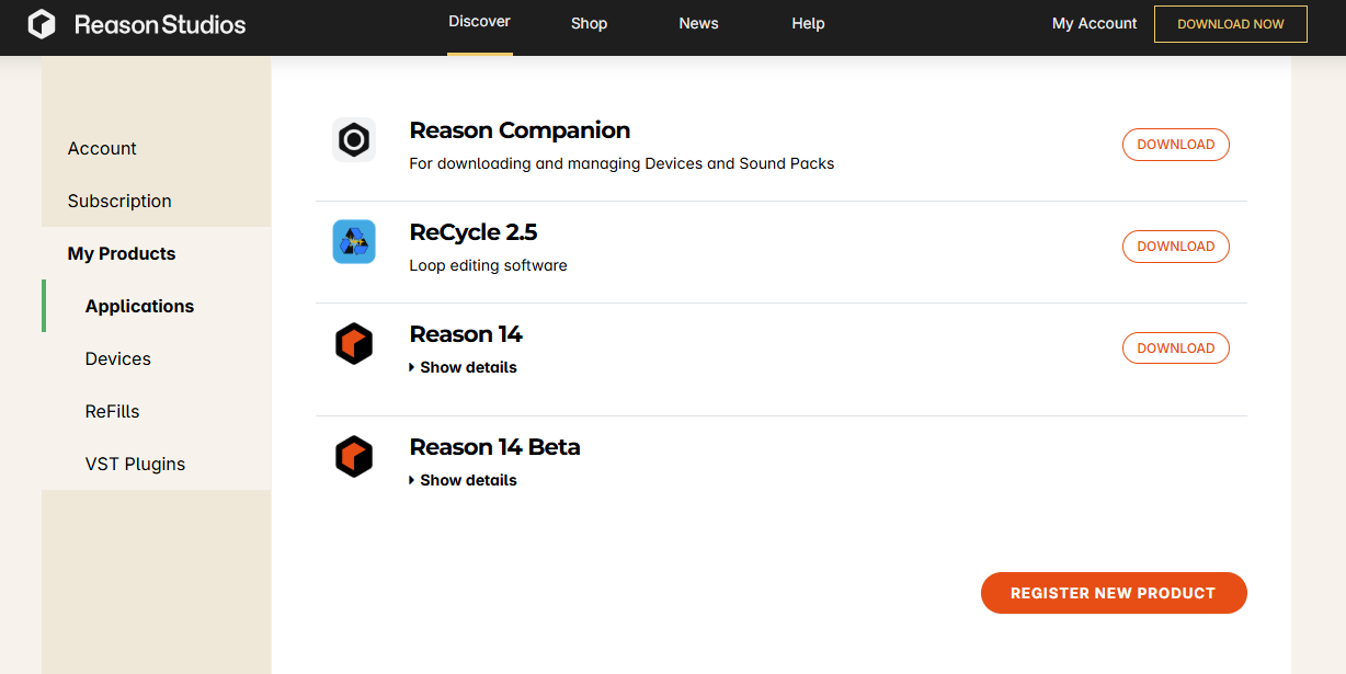 Propellerhead Reason 14