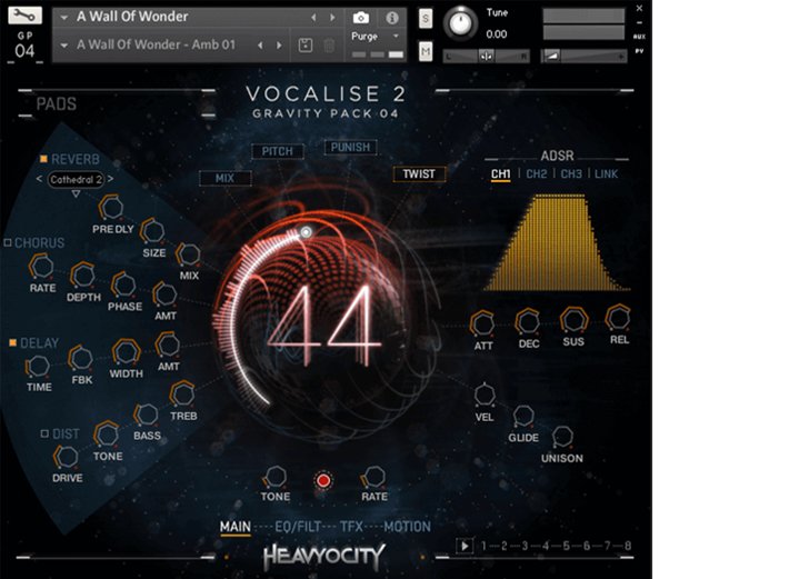 Heavyocity VOCALISE 2 - Gravity Pack