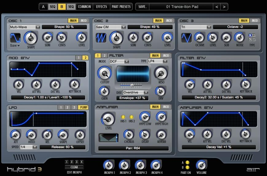 Air Music Tech Hybrid 3 (Retail)